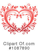 Heart Clipart #1087890 by Vector Tradition SM
