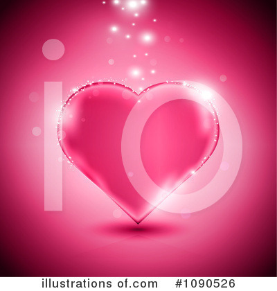 Pink Heart Clipart #1090526 by MilsiArt