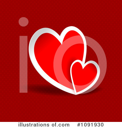 Royalty-Free (RF) Heart Clipart Illustration by KJ Pargeter - Stock Sample #1091930