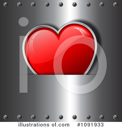 Royalty-Free (RF) Heart Clipart Illustration by KJ Pargeter - Stock Sample #1091933