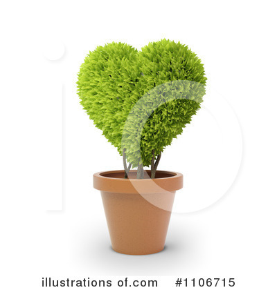 Royalty-Free (RF) Heart Clipart Illustration by Mopic - Stock Sample #1106715