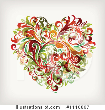 Royalty-Free (RF) Heart Clipart Illustration by OnFocusMedia - Stock Sample #1110867