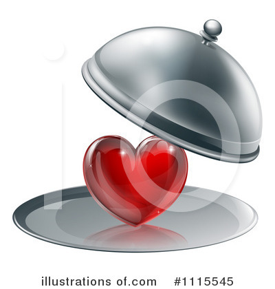 Royalty-Free (RF) Heart Clipart Illustration by AtStockIllustration - Stock Sample #1115545