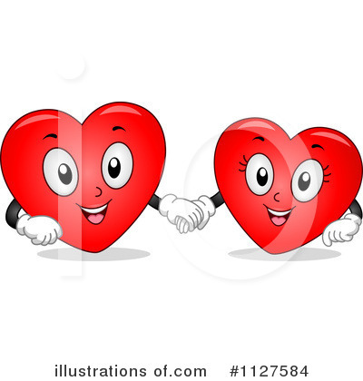 Royalty-Free (RF) Heart Clipart Illustration by BNP Design Studio - Stock Sample #1127584