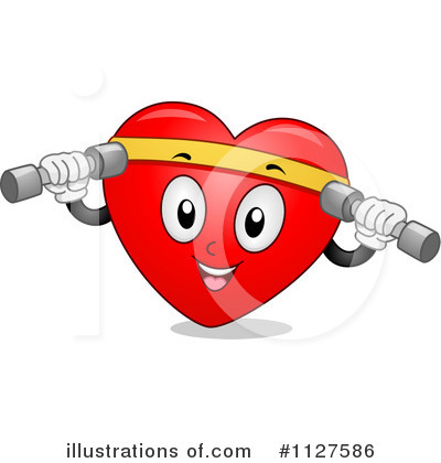 Heart Mascot Clipart #1127586 by BNP Design Studio