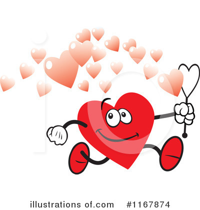 Royalty-Free (RF) Heart Clipart Illustration by Johnny Sajem - Stock Sample #1167874
