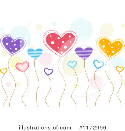Royalty-Free (RF) Heart Clipart Illustration by BNP Design Studio - Stock Sample #1172956
