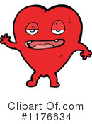 Heart Clipart #1176634 by lineartestpilot