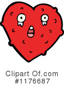 Heart Clipart #1176687 by lineartestpilot