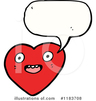 Royalty-Free (RF) Heart Clipart Illustration by lineartestpilot - Stock Sample #1183708