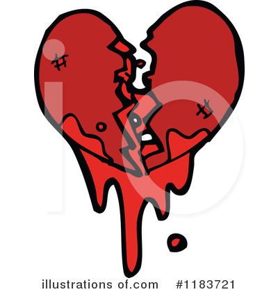 Royalty-Free (RF) Heart Clipart Illustration by lineartestpilot - Stock Sample #1183721