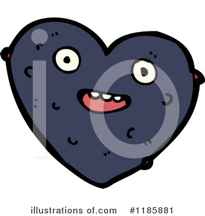 Royalty-Free (RF) Heart Clipart Illustration by lineartestpilot - Stock Sample #1185881