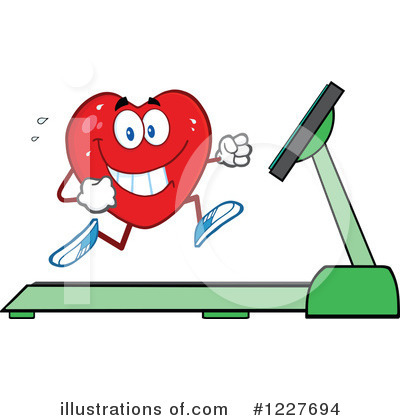 Heart Mascot Clipart #1227694 by Hit Toon