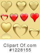 Heart Clipart #1228155 by dero