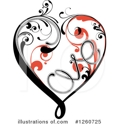 Royalty-Free (RF) Heart Clipart Illustration by OnFocusMedia - Stock Sample #1260725