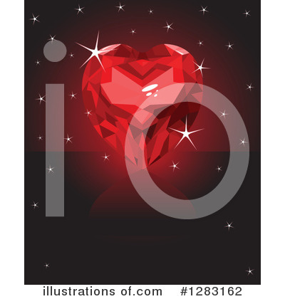 Heart Background Clipart #1283162 by Pushkin