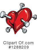 Heart Clipart #1288209 by Vector Tradition SM