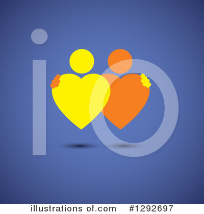 Royalty-Free (RF) Heart Clipart Illustration by ColorMagic - Stock Sample #1292697