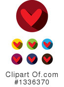 Heart Clipart #1336370 by ColorMagic