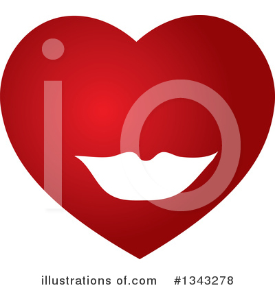 Royalty-Free (RF) Heart Clipart Illustration by ColorMagic - Stock Sample #1343278