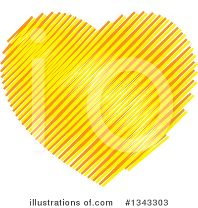 Royalty-Free (RF) Heart Clipart Illustration by ColorMagic - Stock Sample #1343303