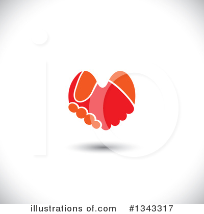 Royalty-Free (RF) Heart Clipart Illustration by ColorMagic - Stock Sample #1343317
