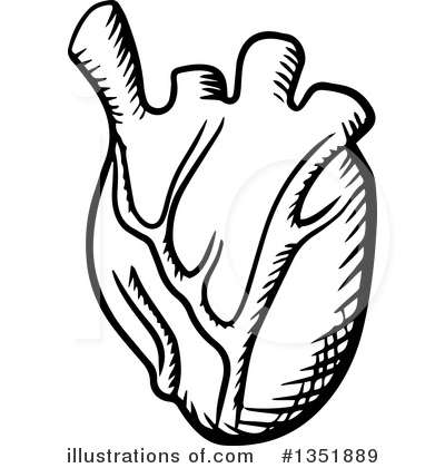 Royalty-Free (RF) Heart Clipart Illustration by Vector Tradition SM - Stock Sample #1351889