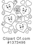 Heart Clipart #1373496 by visekart