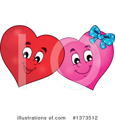 Heart Mascot Clipart #1373512 by visekart