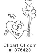 Heart Clipart #1376428 by toonaday