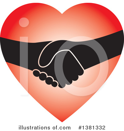 Handshake Clipart #1381332 by ColorMagic