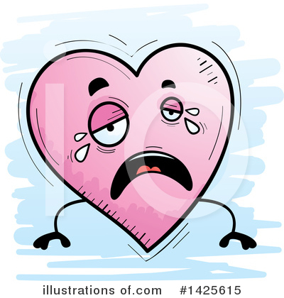 Heart Character Clipart #1425615 by Cory Thoman