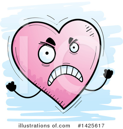 Heart Character Clipart #1425617 by Cory Thoman