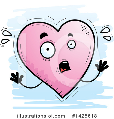 Heart Character Clipart #1425618 by Cory Thoman