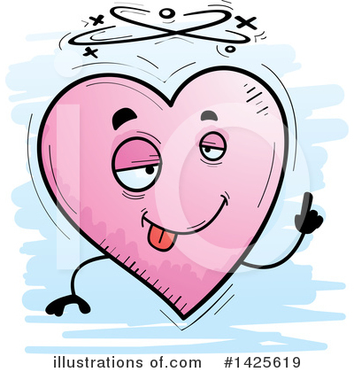 Heart Character Clipart #1425619 by Cory Thoman