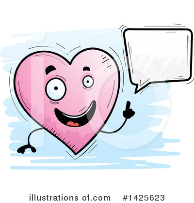 Heart Character Clipart #1425623 by Cory Thoman