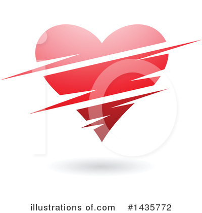 Royalty-Free (RF) Heart Clipart Illustration by cidepix - Stock Sample #1435772