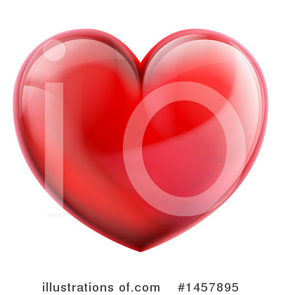 Royalty-Free (RF) Heart Clipart Illustration by AtStockIllustration - Stock Sample #1457895