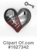 Heart Clipart #1627342 by KJ Pargeter