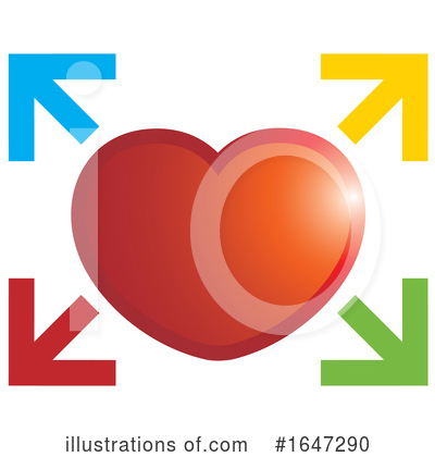 Royalty-Free (RF) Heart Clipart Illustration by Lal Perera - Stock Sample #1647290