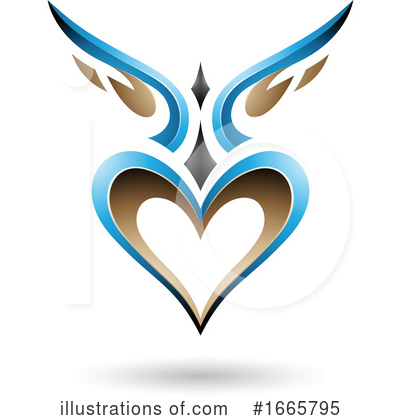 Royalty-Free (RF) Heart Clipart Illustration by cidepix - Stock Sample #1665795