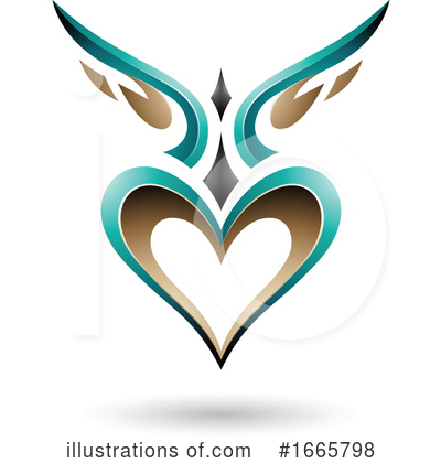 Royalty-Free (RF) Heart Clipart Illustration by cidepix - Stock Sample #1665798