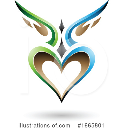 Royalty-Free (RF) Heart Clipart Illustration by cidepix - Stock Sample #1665801