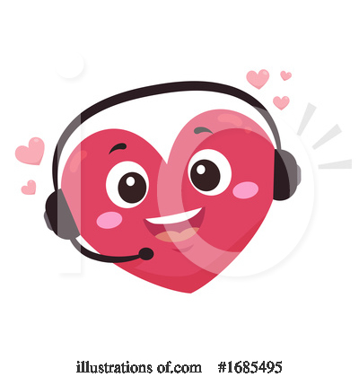 Royalty-Free (RF) Heart Clipart Illustration by BNP Design Studio - Stock Sample #1685495