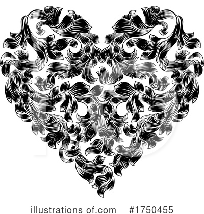 Royalty-Free (RF) Heart Clipart Illustration by AtStockIllustration - Stock Sample #1750455
