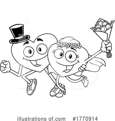 Royalty-Free (RF) Heart Clipart Illustration by Hit Toon - Stock Sample #1770914