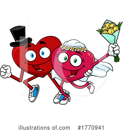 Royalty-Free (RF) Heart Clipart Illustration by Hit Toon - Stock Sample #1770941