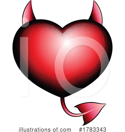 Royalty-Free (RF) Heart Clipart Illustration by cidepix - Stock Sample #1783343