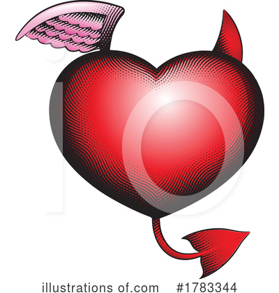 Royalty-Free (RF) Heart Clipart Illustration by cidepix - Stock Sample #1783344