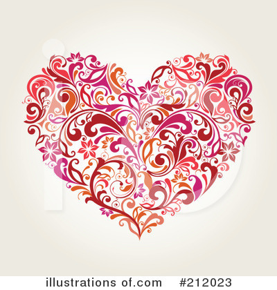 Royalty-Free (RF) Heart Clipart Illustration by OnFocusMedia - Stock Sample #212023